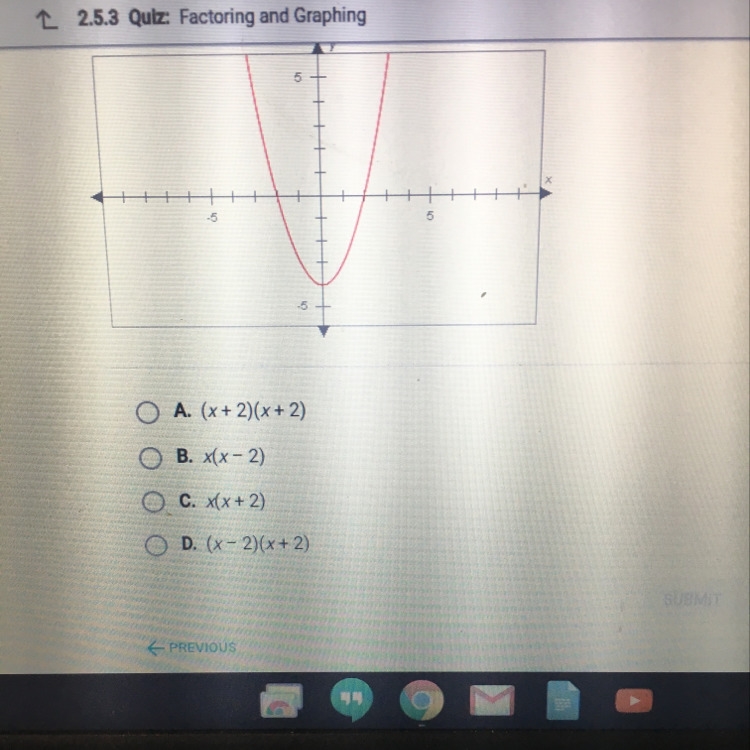 Use the graph of the polynomial function to find the factored form of the related-example-1