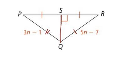 What is the length of segment QR? (Show all work)-example-1