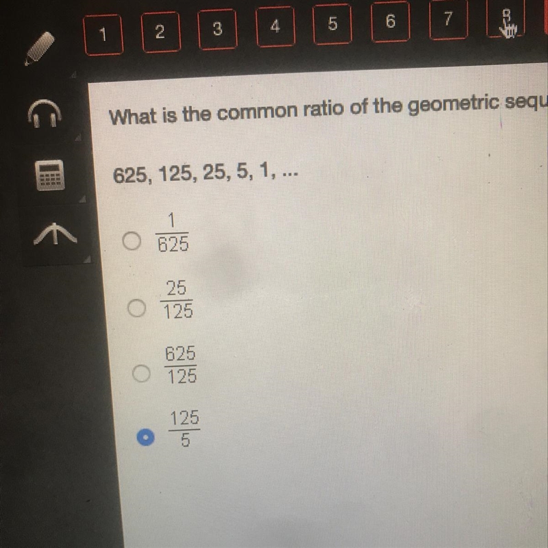 What is common ratio-example-1