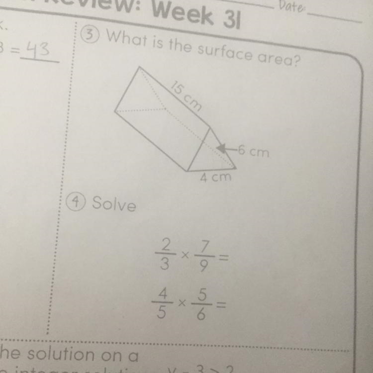 Solve three and four and nothing more ok-example-1