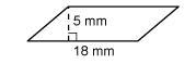 What is the area of the parallelogram? Please help :,) A: 23 square mili B: 80 square-example-1