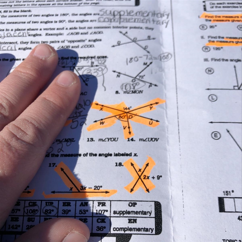 Numbers 13 and 14. Geometry-example-1