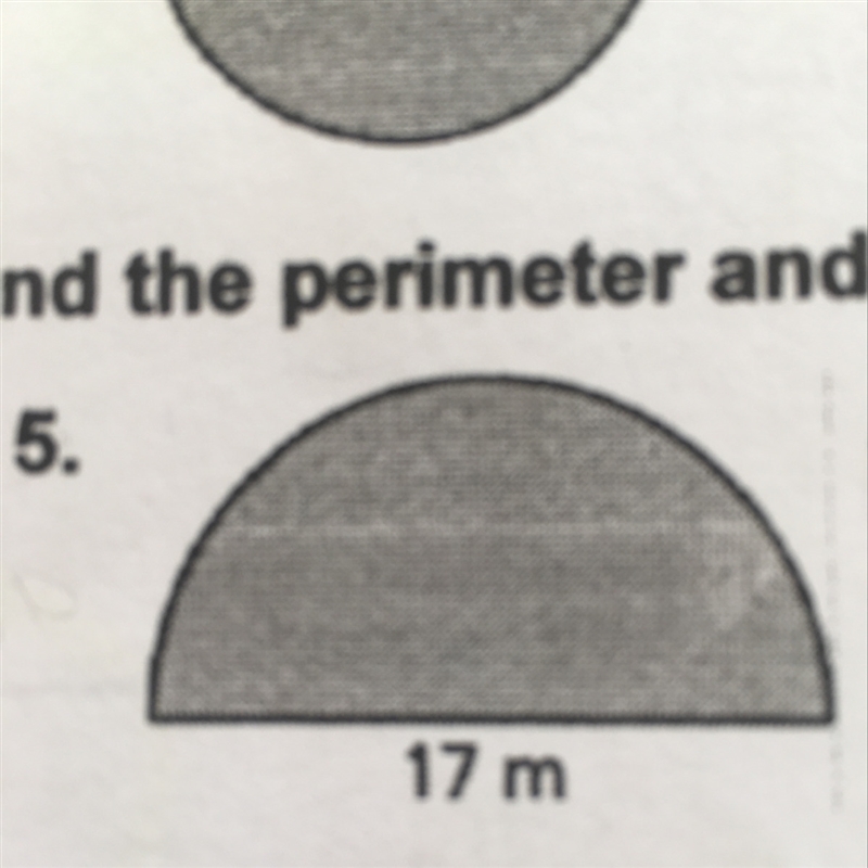 How do you find the area of that semi circle ?-example-1