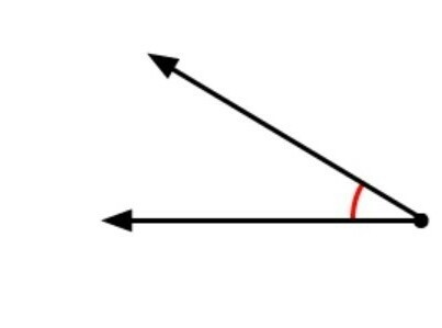 Which is the approximate measure of this angle A. 30 b. 90 c 120 d 180-example-1