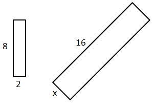 The figures in each pair are similar. Find the value of each variable. Show your work-example-1