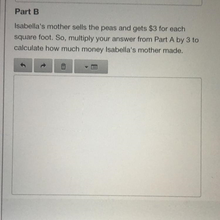 Please help me with this, and my answer from part A is 2 2/3 ft^-example-1