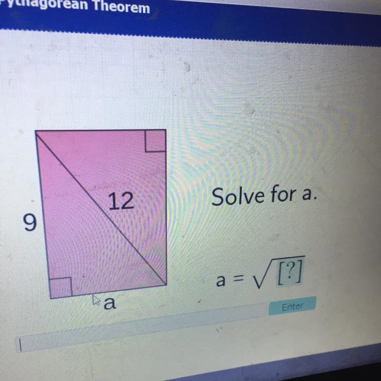 Solve for a. A= ?????-example-1