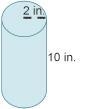 Robert is pouring wax into cylindrical candle containers. Approximately 226.19 cubic-example-3