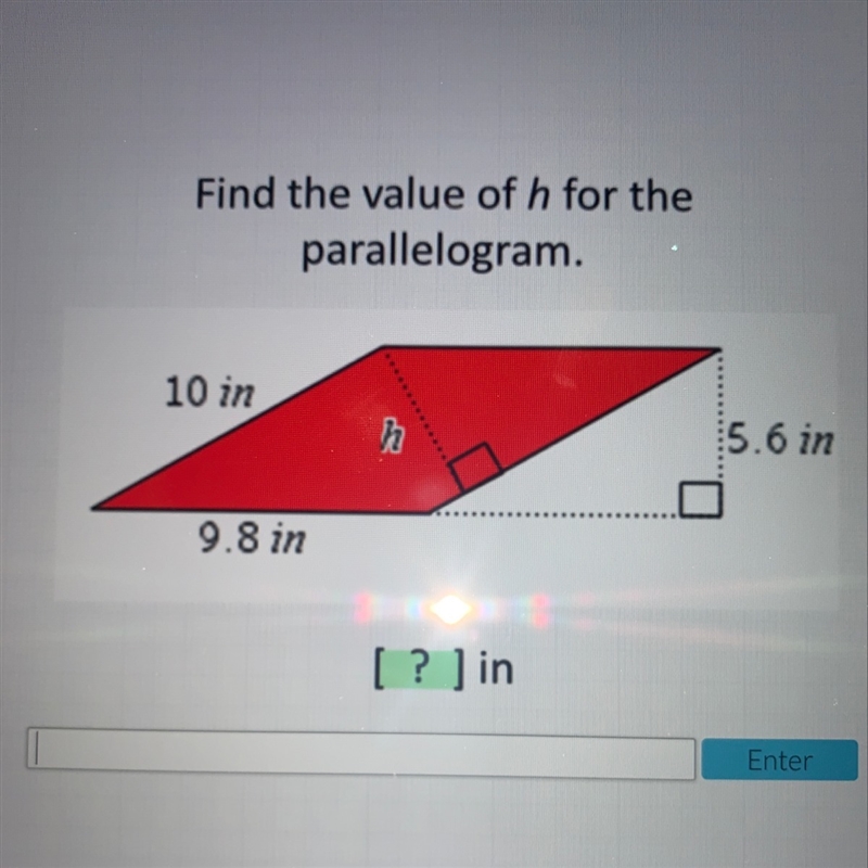 What is the value of h?-example-1