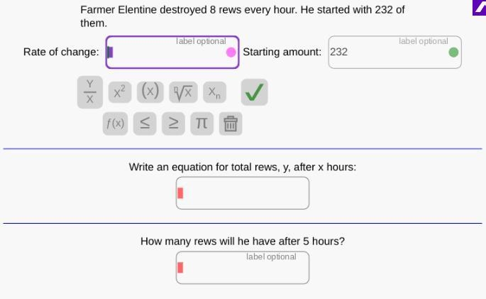 Plz help! Giving away more points than usual!!! Thxs :) (btw the rate of change isn-example-1