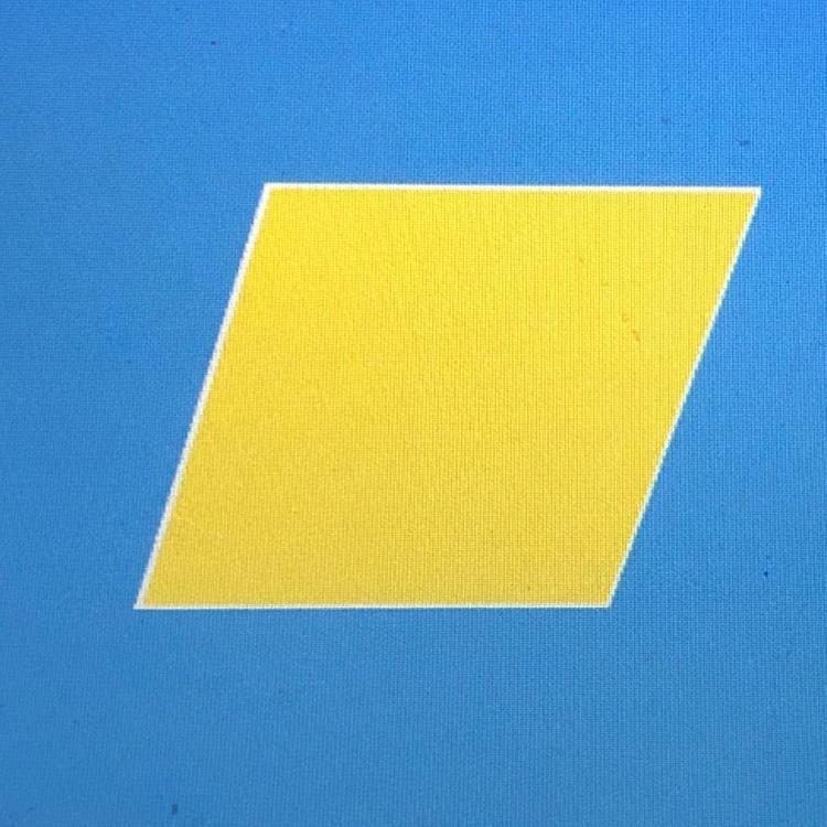 Question 3 Which name gives the most information about the shape below? rhombus quadrilateral-example-1