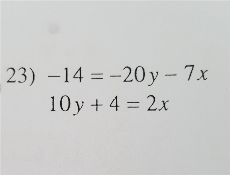 How to answer y and x​-example-1