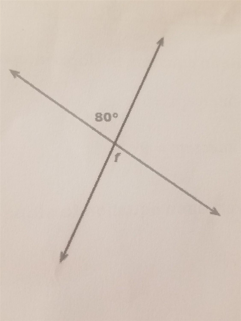 What is the measerment of the missing angle? ​-example-1