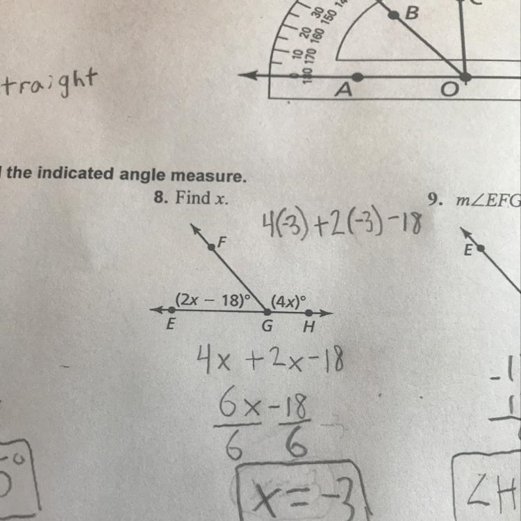 Find X Is number 8 correct-example-1