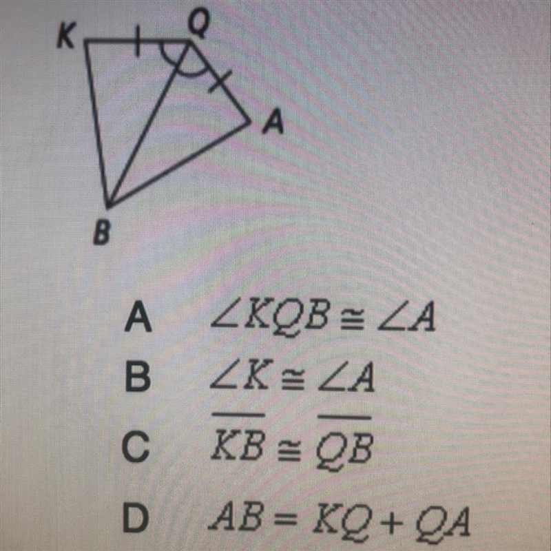 Which statement can you prove based on the figure below?-example-1