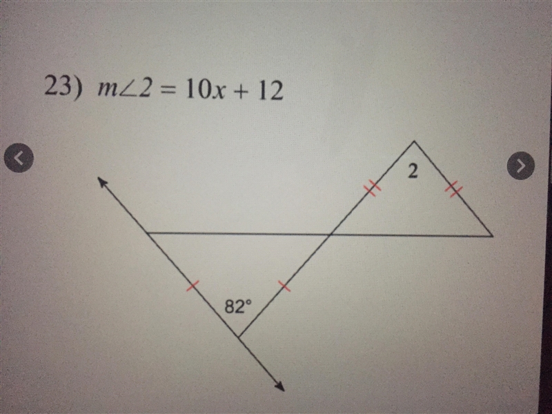 I need help on solving these types of geometry problems! Teacher said the answer is-example-1