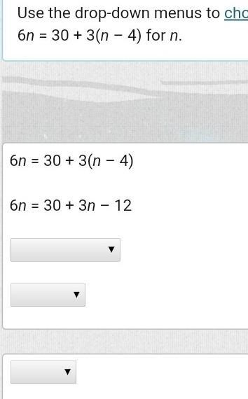 3n=30+3n(n-4) Find n. .-.​-example-1