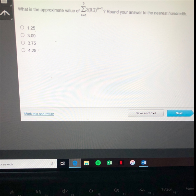 What is the approximate value ?-example-1