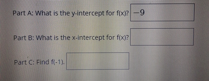 Consider the function f(x)=-9(1/3)×+3-example-1