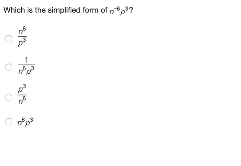 Which is the simplified form of-example-1