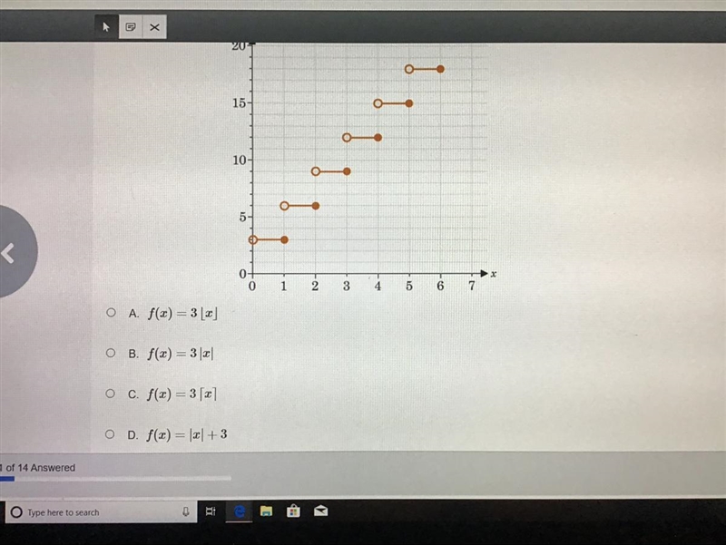 Which function represents the graph above?-example-1