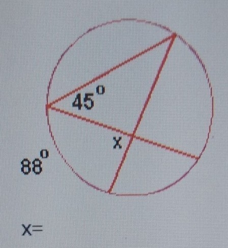 X= answers A)88 B)89 C)90 ​-example-1