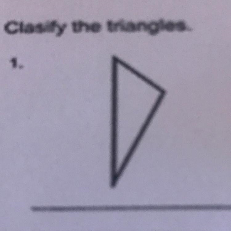 Can someone please quickly help me with this math question?? I have to classify what-example-1