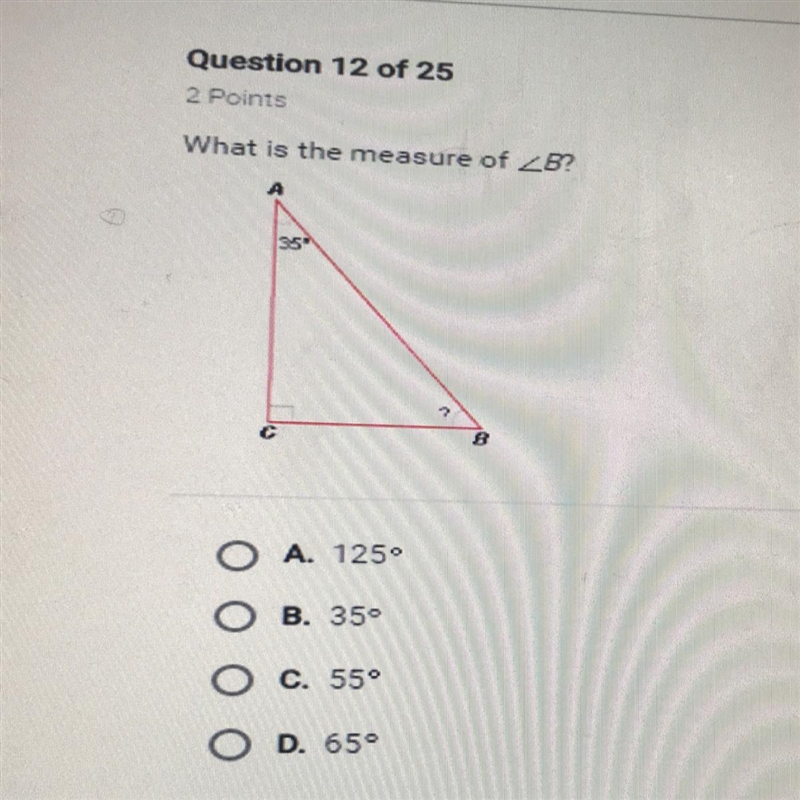 What is the measure of-example-1