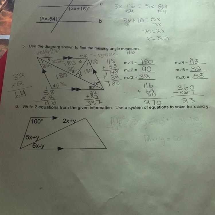 #6 I’m begging for help. Geometry is not my thing :(-example-1