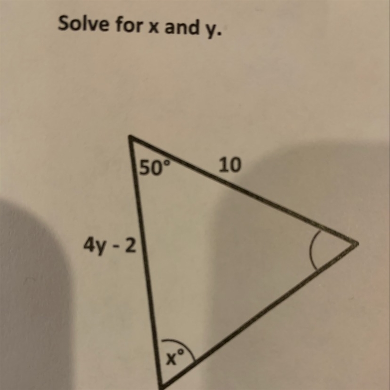 How do I solve for x and y-example-1