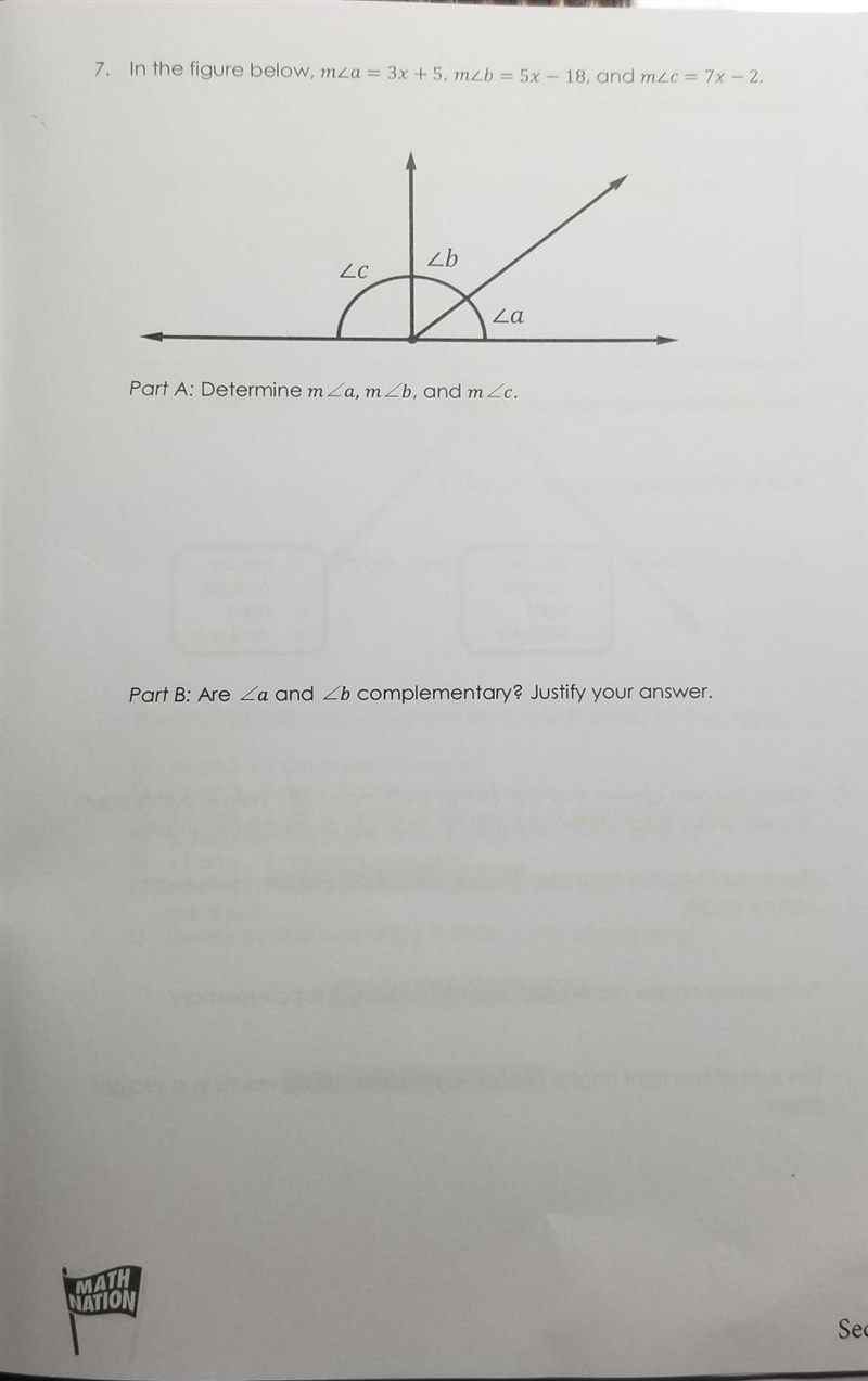 Answers to part a and b​-example-1