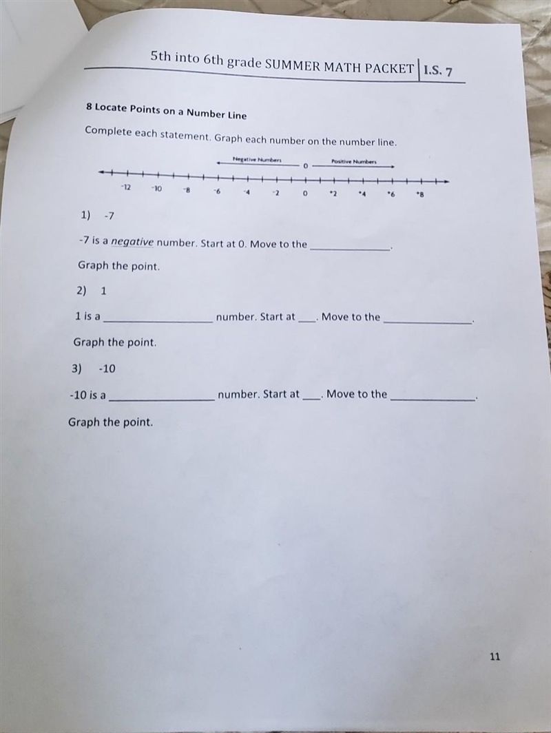 Please Help Due Today! Locate Points on Number Line! Due at 5:30!​-example-1