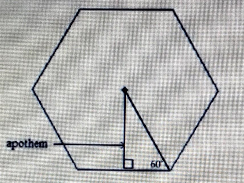 Find the area of a regular hexagon with side length 10 m. Round to the nearest tenth-example-1