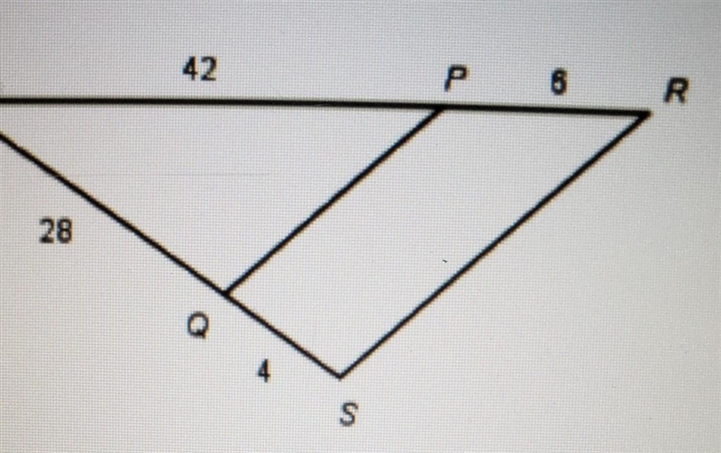 11. Determine whether the triangles are similar. If so, what is the similarity statement-example-1