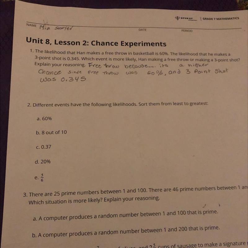 I am stumped on Question 2-example-1