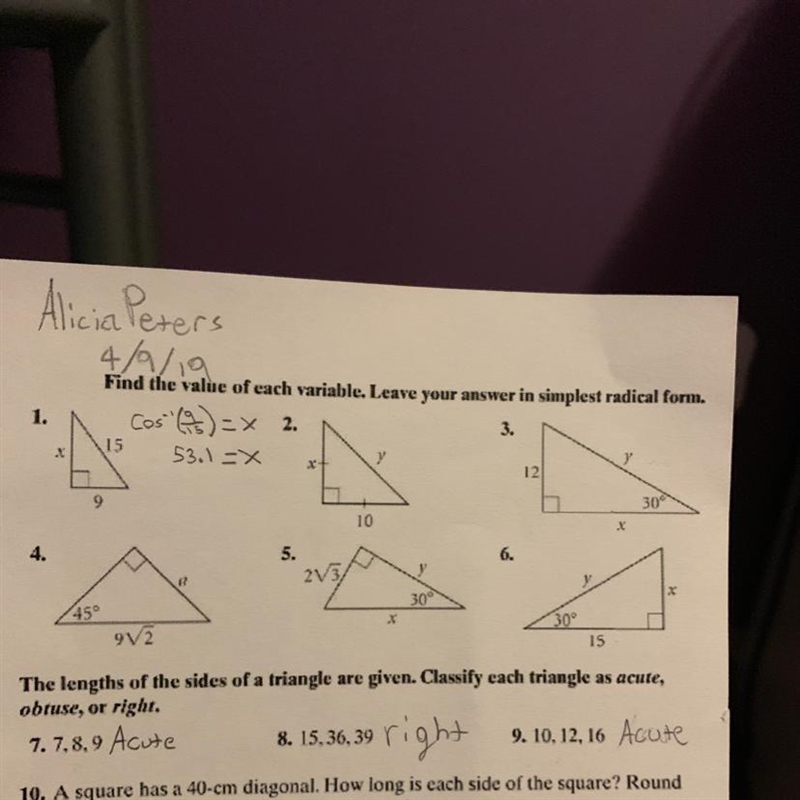 Please help with number 2 and show work-example-1