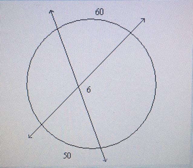 Find the measure of the numbered angle. Select one: A. 115 B. 125 C. 120 D. 130-example-1