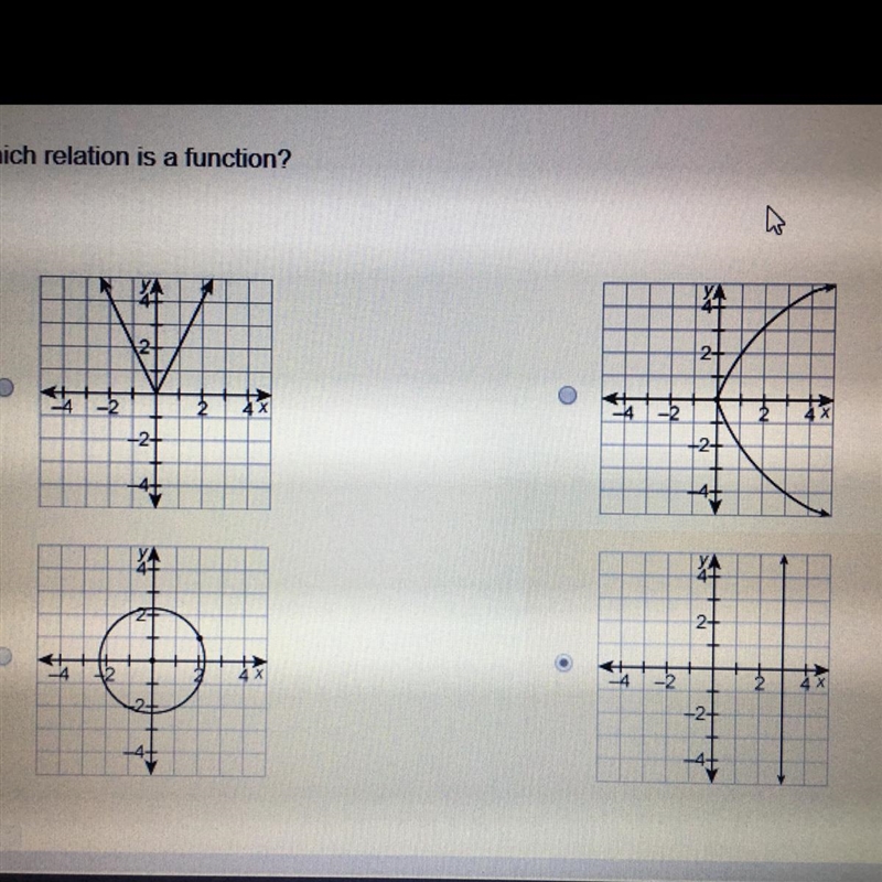 Which relation is a function?-example-1