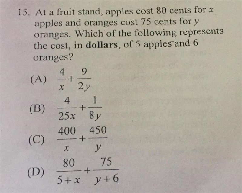 Same question as the previous one but forgot to show the answer choices-example-1