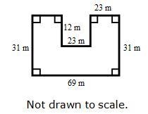 Ind the area of the complex figure.-example-1