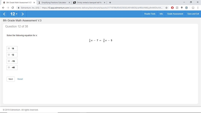 Solve the following equation for x.-example-1