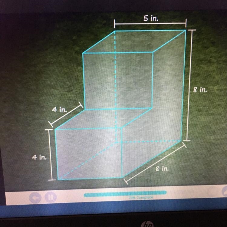 What is the surface area of this design?-example-1