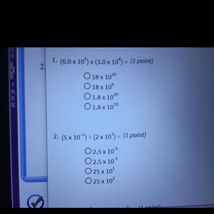 I NEED HELP ON THESE TWO QUESTIONS!!-example-1