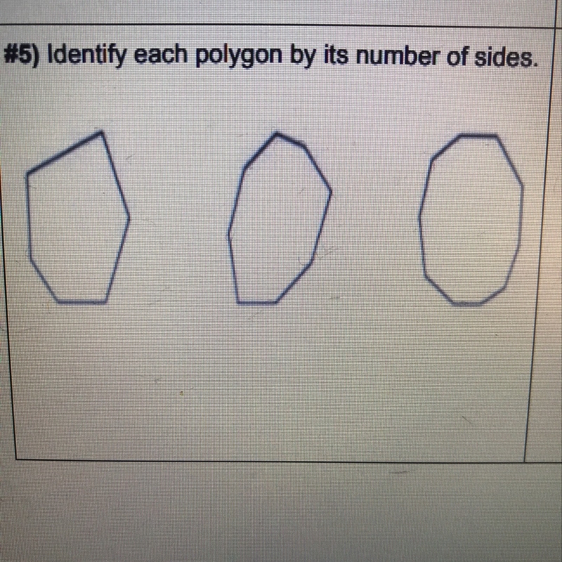 Pleaseeee helppp !!! Identify each polygon by its number of sides-example-1