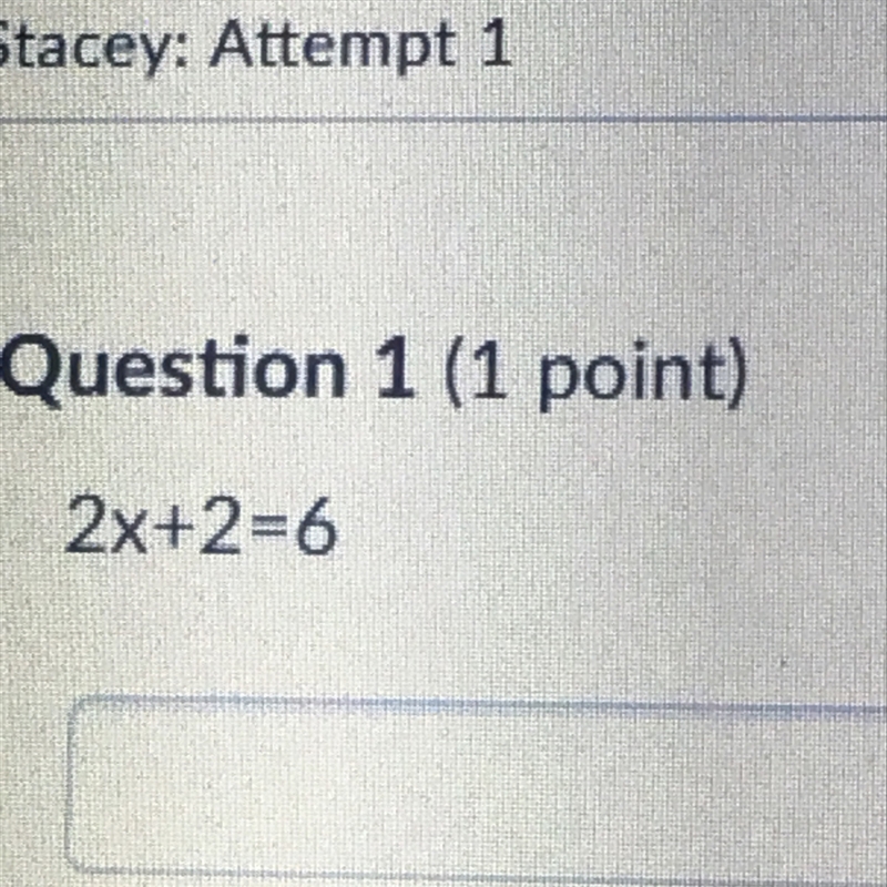 2x +2=6 Help ASAP 8th grade math-example-1