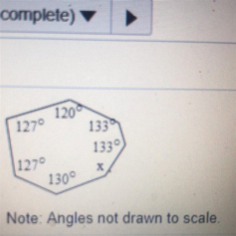 Find the measures of angle x in the figure-example-1