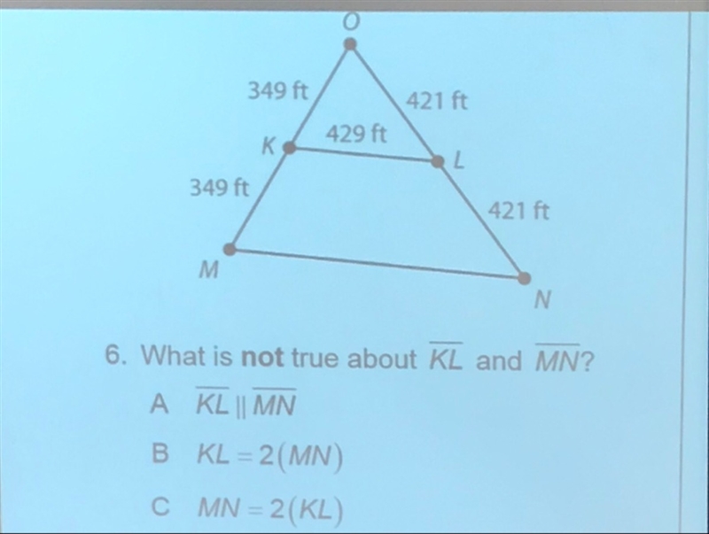 What is not true about KL and MN? What is MN? (SHOW YOUR WORK)-example-1