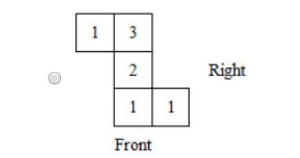 [help please] What is the base plan for the set if stacked cubes-example-3