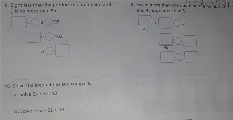 Okay here we go again number 8 does not have to be done ​-example-1