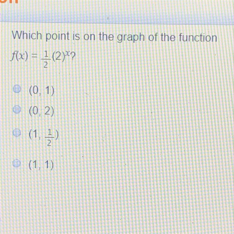 Which point is on the graph of the function-example-1